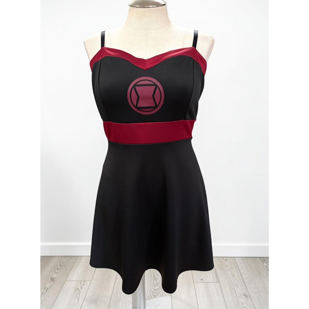 Torrid Plus Size 4 Marvel Comics Black Widow Cosplay Costume Dress Her Universe